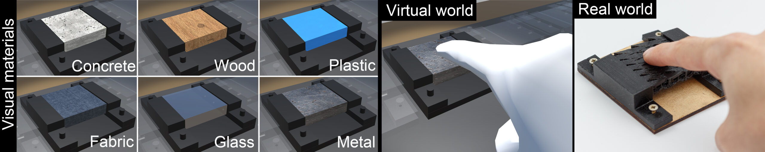 explore metamaterial textures in virtual reality